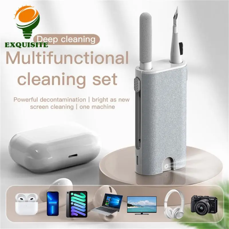 

Headphone Cleaning Brush Efficient Multipurpose Cleaning Kit Convenient Earphone Phone Screen & Tablet Screen Cleaning Kit