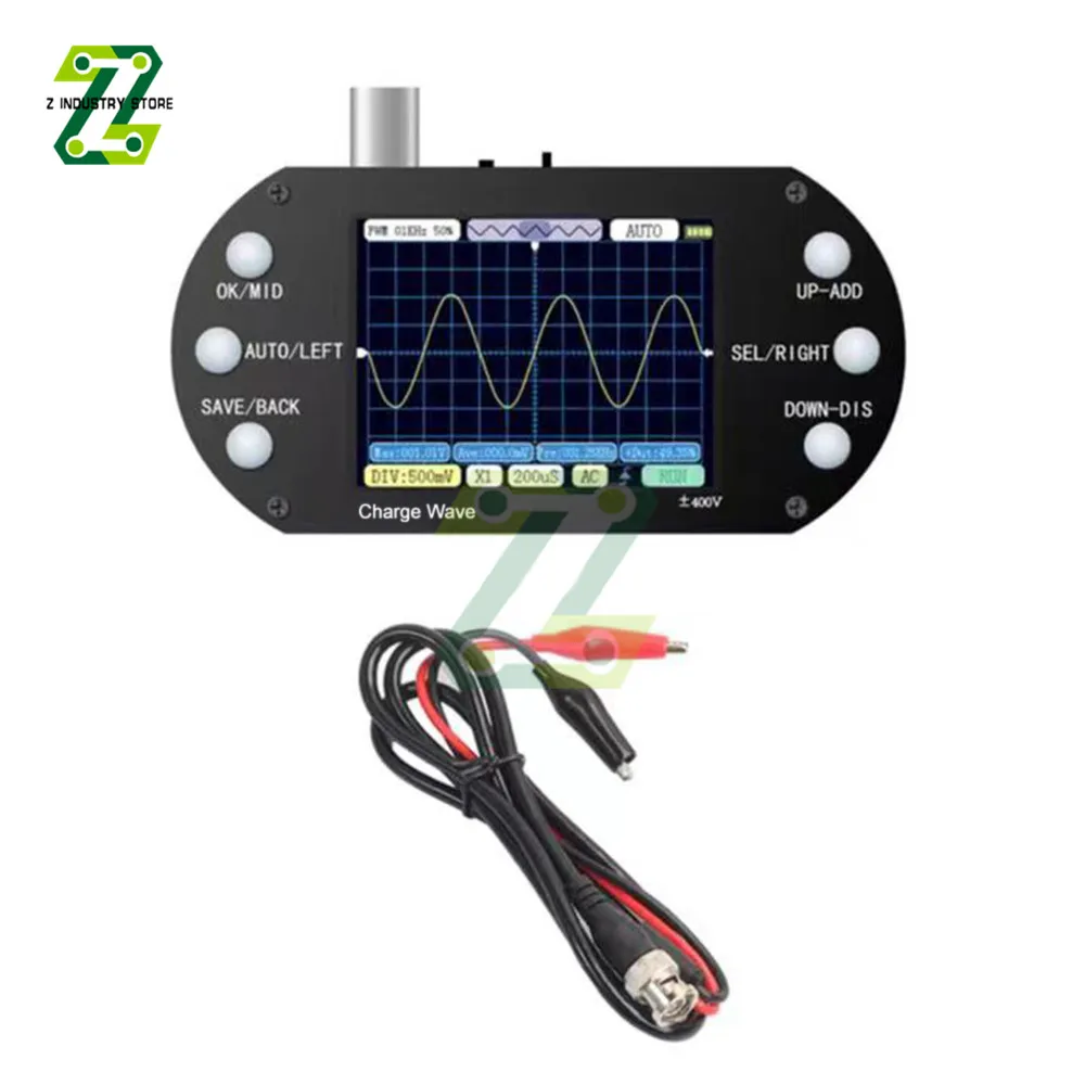 HandheldOscilloscopeTransistorDetectorOscilloscopeResistanceMeter