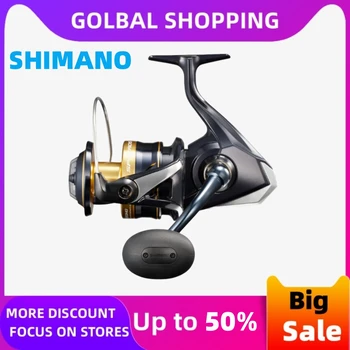 오리지널 시마노 스피닝 낚시 릴, SPHEROS SW 5000 6000 8000 10000 14000 18000 20000, 바닷물 낚시 휠, 신제품