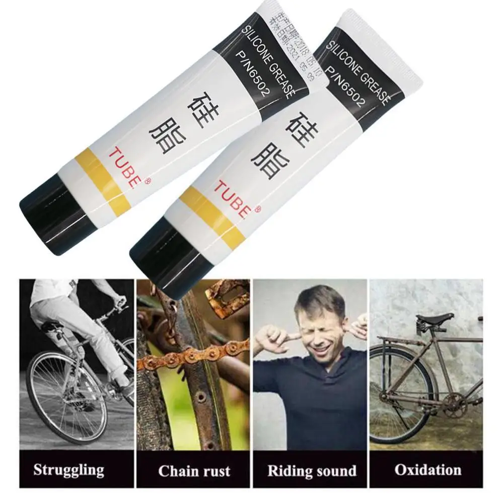 2pcs 50g Silicone Grease Lubricant Home Improvement Hardware Food Grade Silicone Fat O Lubrication Coffee Machine Lubricant silicone grease lubricant silicone grease grease lubricant