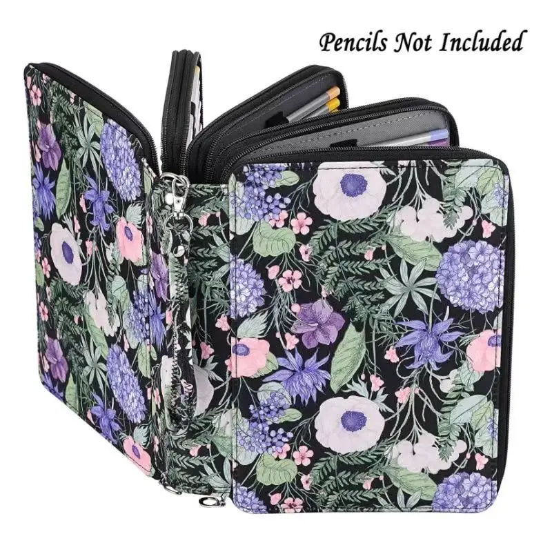 200 Slots Pencil Case School Pencilcase Supplies Large Capacity Stationery Organizer Bag Kawaii Art Pen Box Kit Aesthetic Pouch