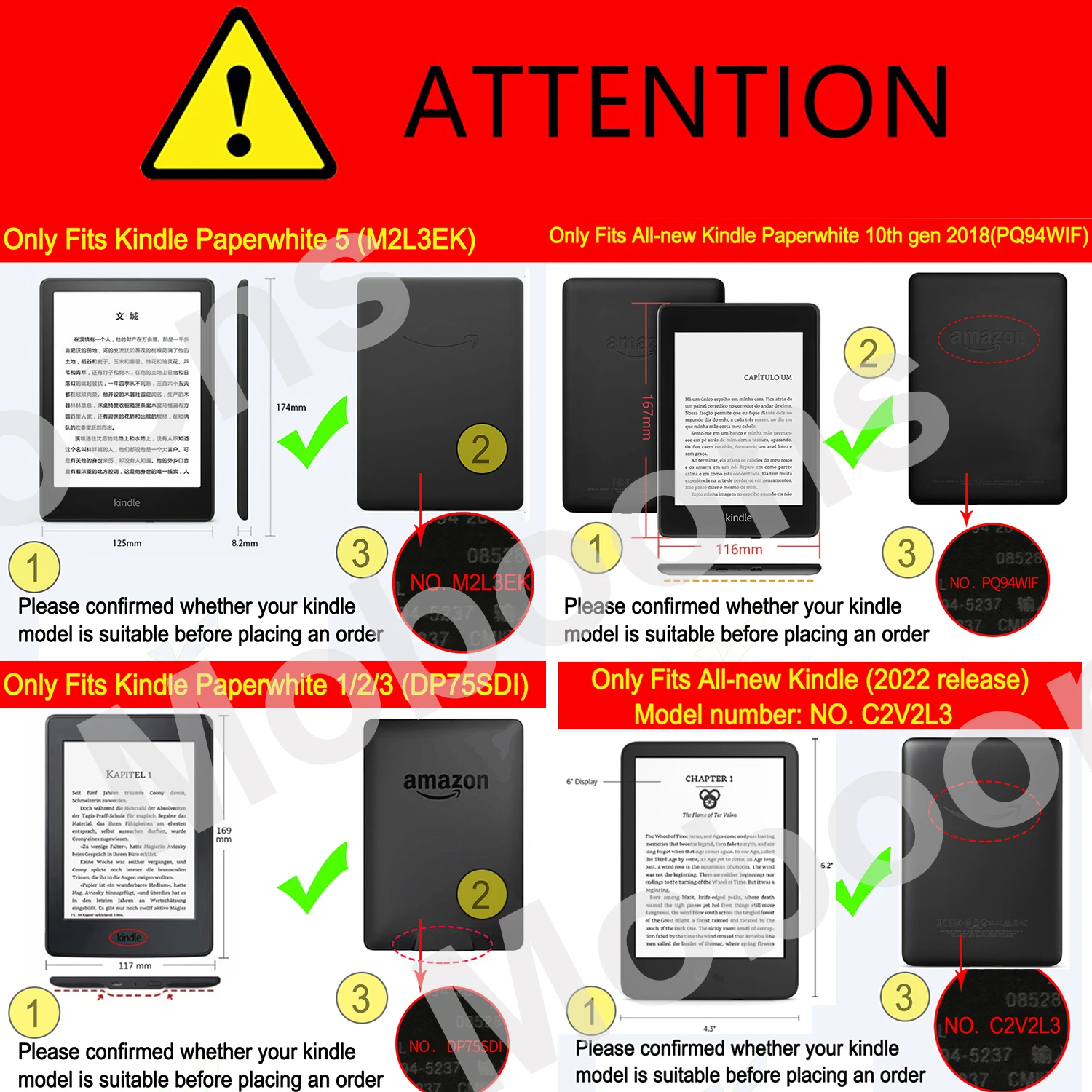 Case for Kindle Paperwhite 11th Generation 6.8 Inch 2021 + Screen Protector  Hand Strap Funda Ebook Auto Wake Sleep M2L3EK M2L4EK - AliExpress