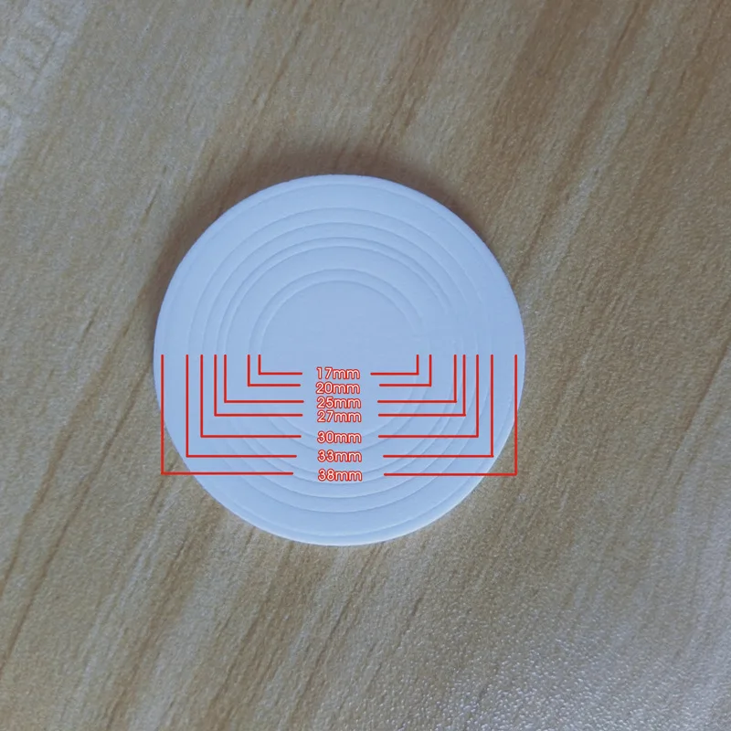 Round Acrylic 40mm Coin Display Case Transparent Box Commemorative Medal Protection Box Coin Rotation Protection Box 4