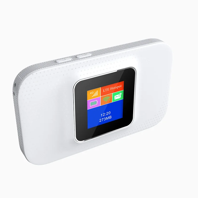 4G wifi router color LCD display LTE modem Sim Card Router MIFI pocket hotspot built-in battery portable WiFi
