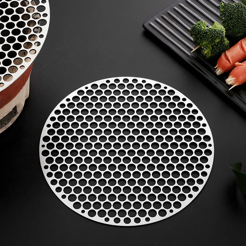 Iron Mesh BBQ Mat Grid Outdoor Cooking Grill Net Barbecue Rack Grill Mesh BBQ Net Bacon Tool Barbecue Accessories