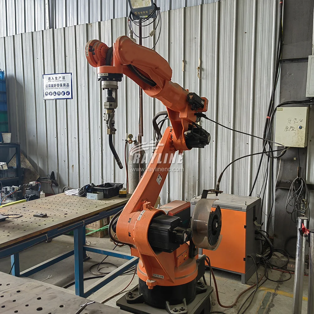 Automatic Control  Fiber Laser Arm Robot 6-axis Robotic Arm Welding Machine Smart Stainless Steel Cleaning Cutting Laser Welder 6