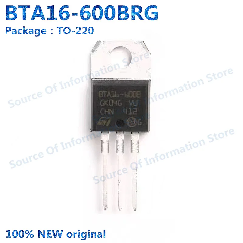 BTA16-600BRG TO-220 Bidirectional Thyristor 16A 600V