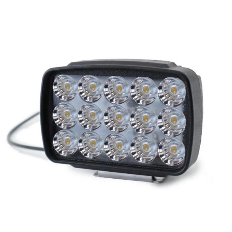 Motorcycle Headlight Spot Light 15 LED 1000LM Motos ATV UTV Scooter Lighting