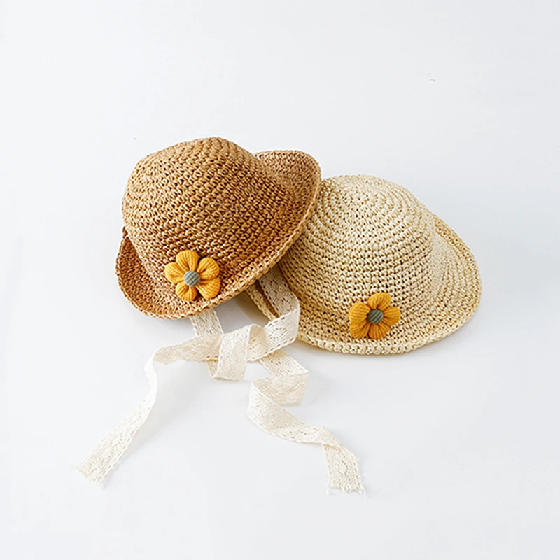 Verano Bebé Niñas Gorras De Viaje Lindos Niños Encaje Bowknot Bloqueador  Solar Sombrero De Paja Niños Princesa Sun Shade Encantadores Sombreros De  Playa S1044246Y De 69,14 €