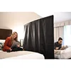 Portable Wall | 4 Pack Dark Blue  Portable Room Divider | Privacy Screen | Room Divider for Education, Clinics, Biometric Scr 1