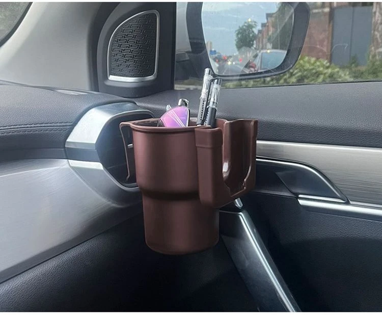 Auto wasser tasse halter Auto thermische wasser flasche festen sitz auto zu lagern auto steckdose tasse halter tür getränke rack auto teile – Detail 13