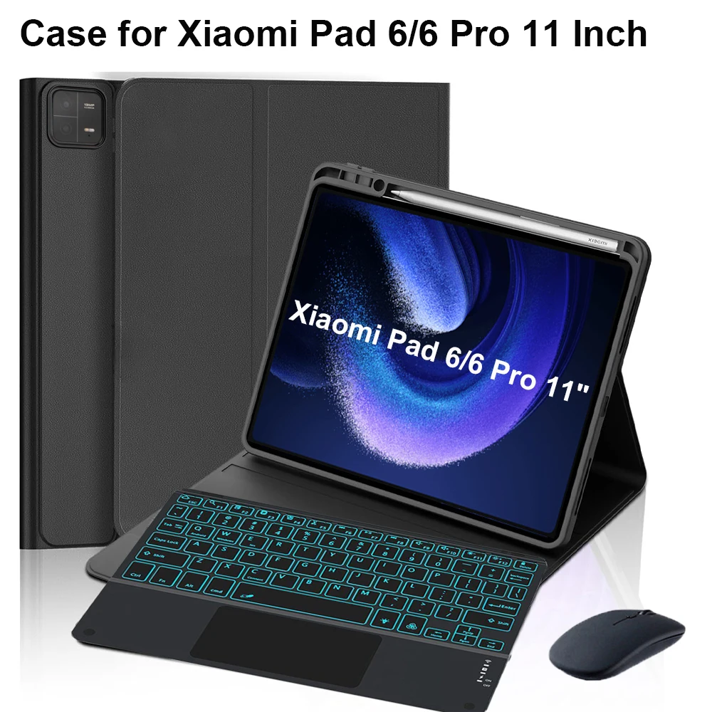 Xiaomi Pad 6 11インチ用ケース、Xiaomi Pad 6 Pro 11インチ用