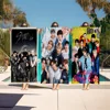 S-Stray K-Kids Kpop Big Microfiber Beach Towels Quick Dry Towel Sand Beach Towels Pool Towel For Travel Swim Pool Yoga 1