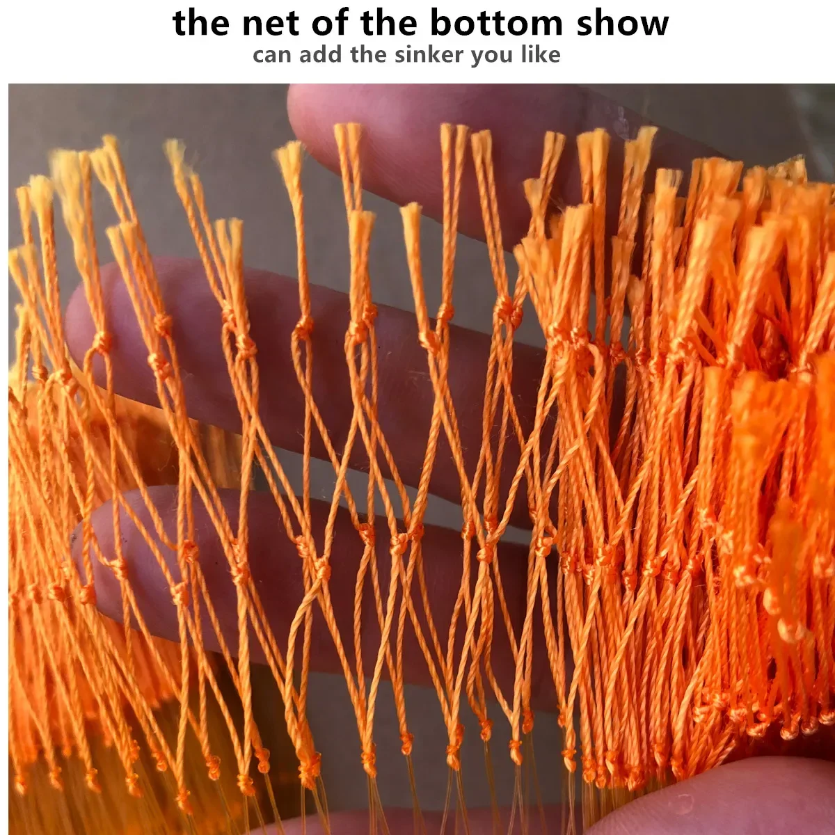 Cast Net Semi-Finished Product 0.33mm Line Monofilamnt Nylon Hand Throw Net Height 3.2m-5.3m Casting Net 18mm-25mm Mesh  Network 5