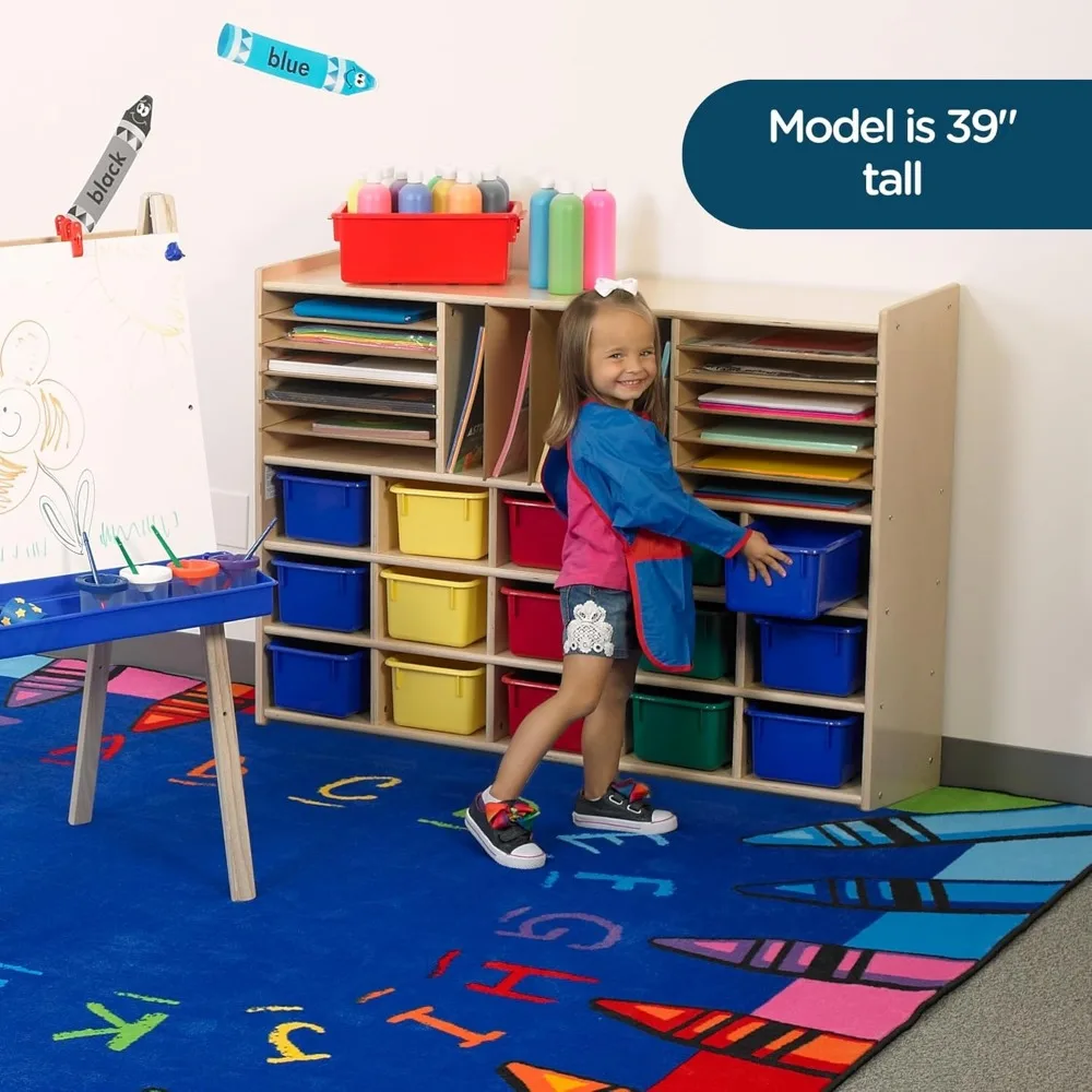 Children's Cabinet Classroom Organizer, a multi part classroom organizer suitable for children and toddlers