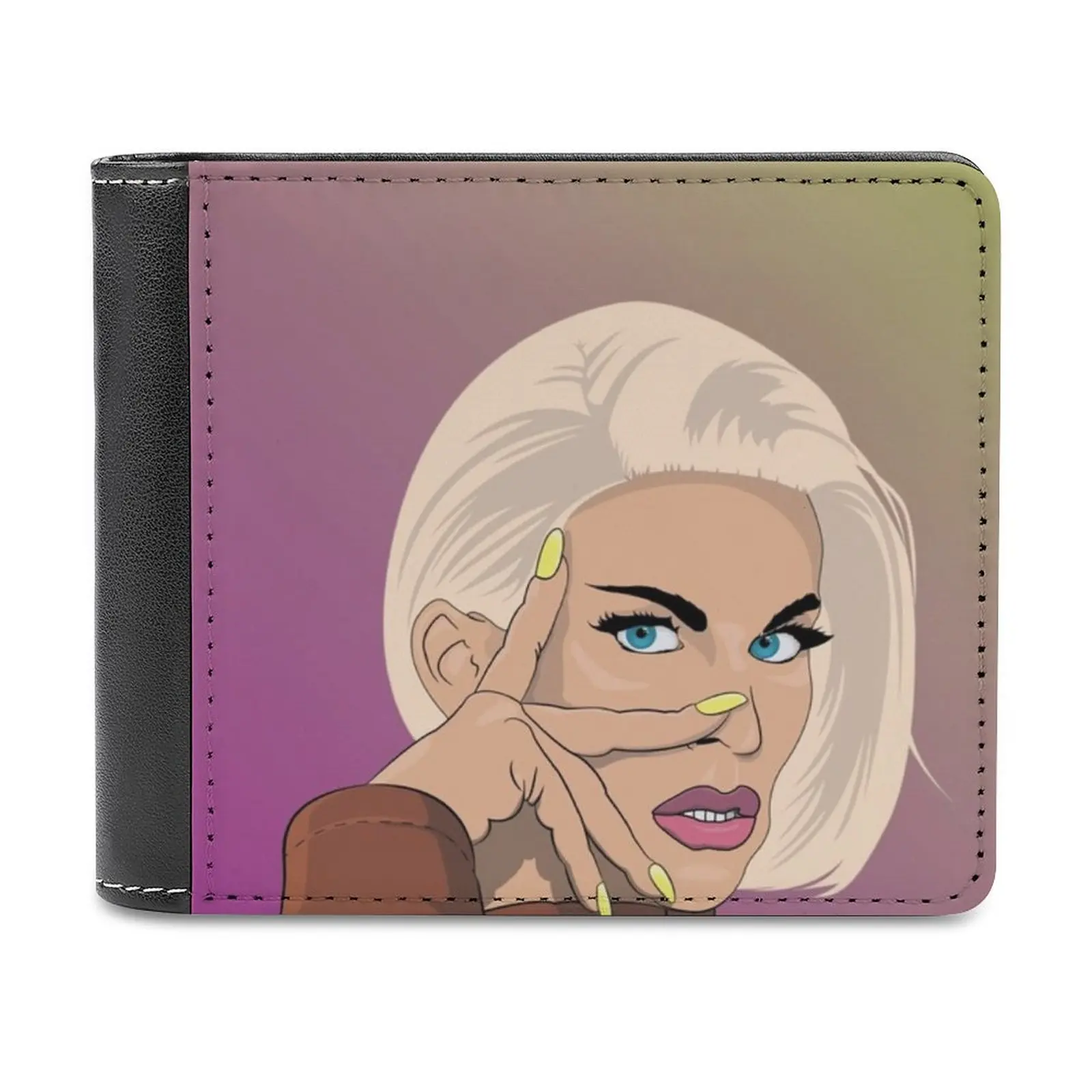 

Katya Zamolodchikova Krisis кожаный кошелек короткие тонкие мужские кошельки держатели для денег и кредитных карт мужской кошелек Katya Zamo