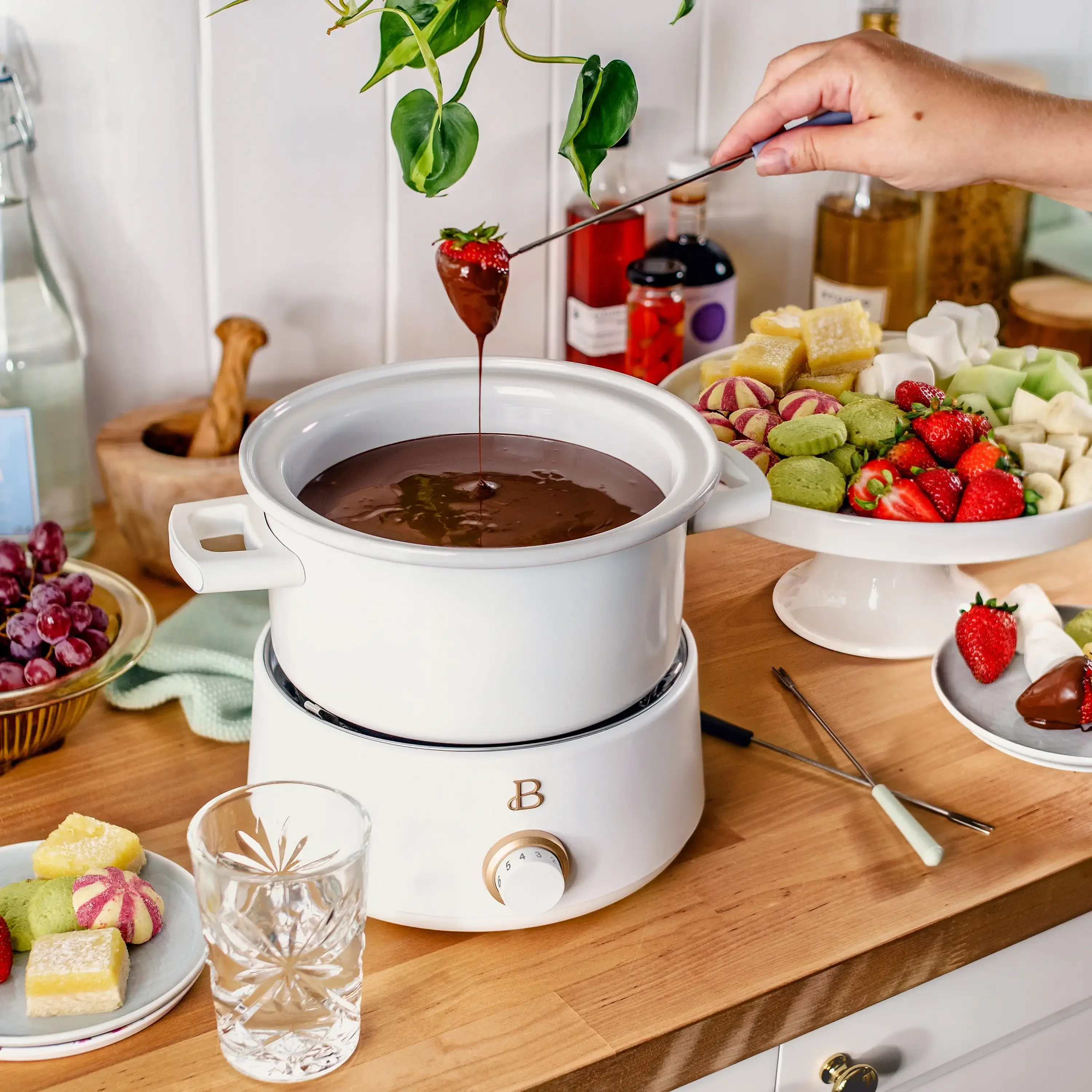 Beautiful 6 Quart Programmable Slow Cooker, White Icing By Drew Barrymore,  Electric Cooker, Kitchen Appliance - AliExpress