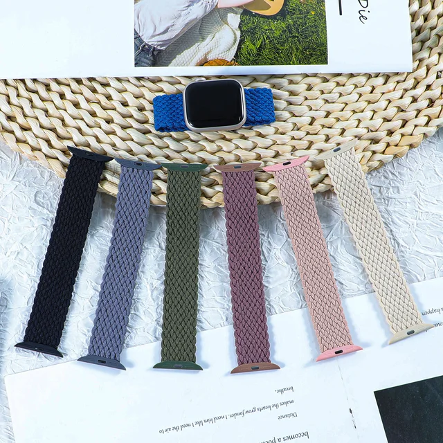 Pulseiras de Nylon Trançado para Apple Watch: Conforto e Estilo Inigualáveis
