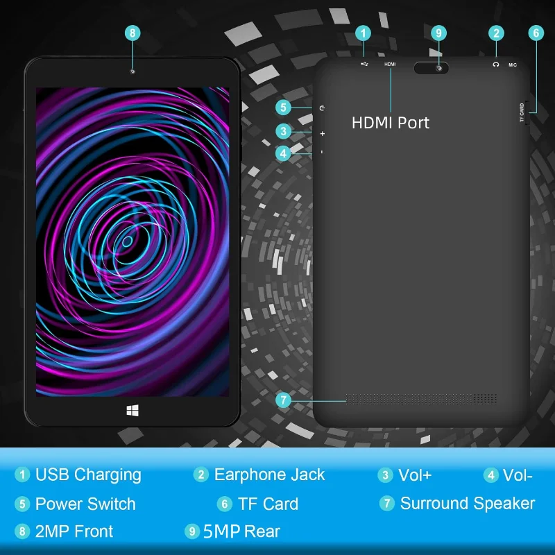 تابلت i8 بنظام ويندوز محمول