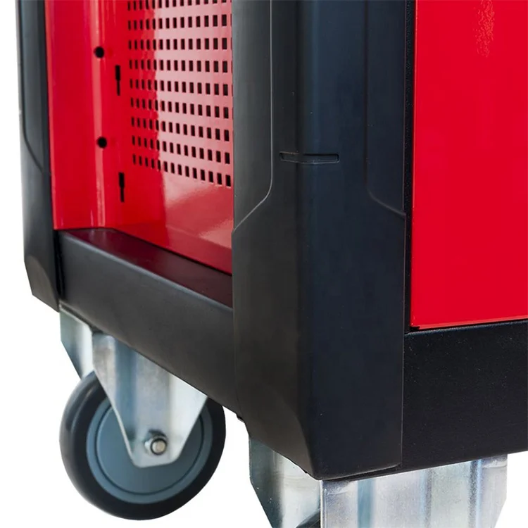 217 Tools 7 Drawers Tool Cabinet Wide Tool Trolley