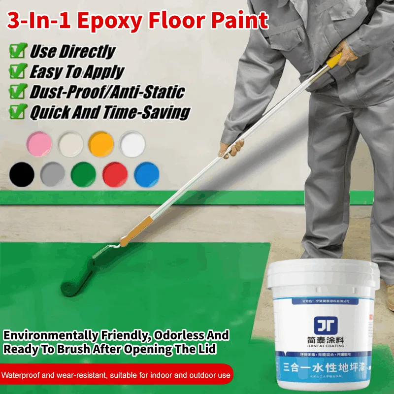 Waterborne Epoxy Floor Paint Jinshijia