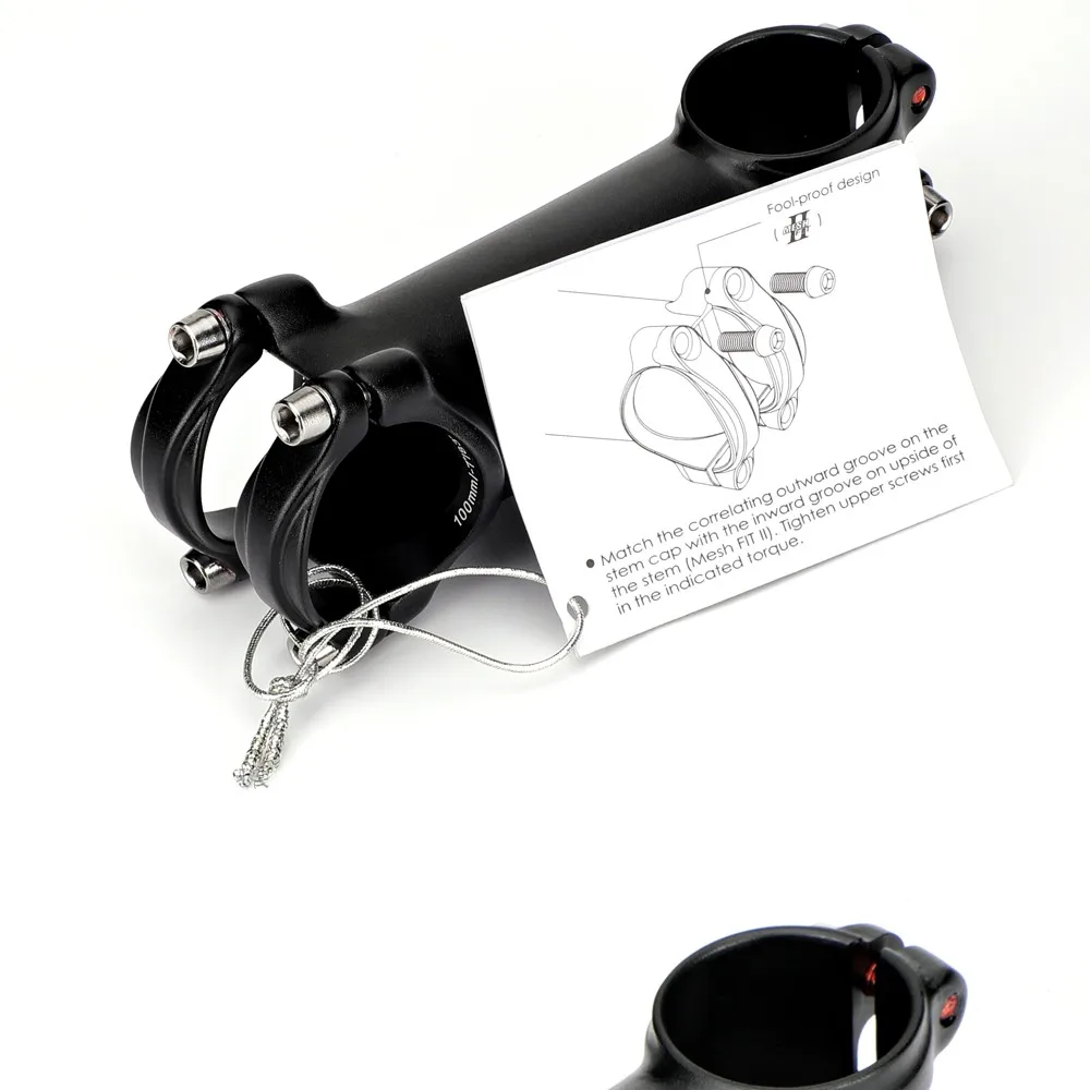 UNO Ultraleichter Fahrradvorbau 7050 Aluminiumlegierung 7/17 Grad MTB Mountain Road Fahrradvorbau 31,8 mm 60–130 mm MTB-Fahrradteile – Detail 9