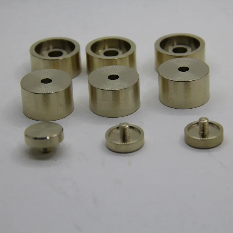 Trumpet Valve Finger Buttons, Trumpet Parts, Musical Instrument Accessories, TOP!-Golden, 1 Set