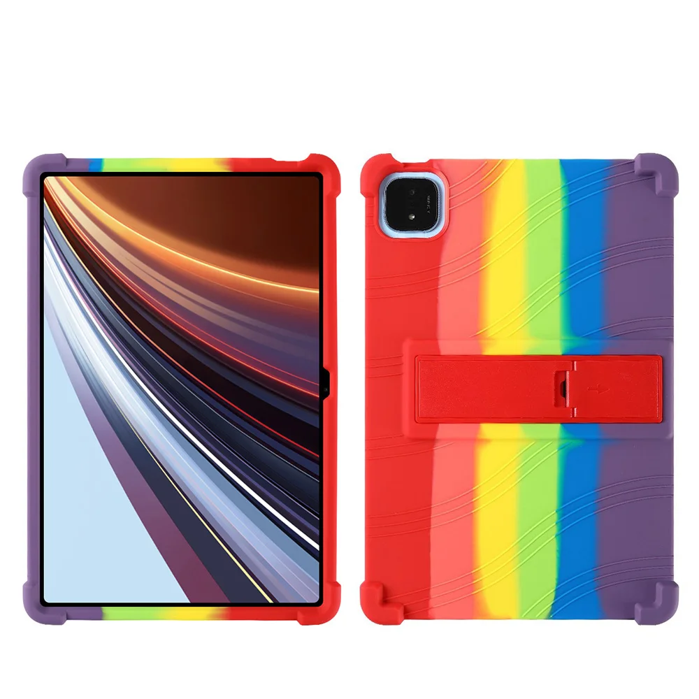 Shockproof Soft Silicone Protective Stand Case Cover