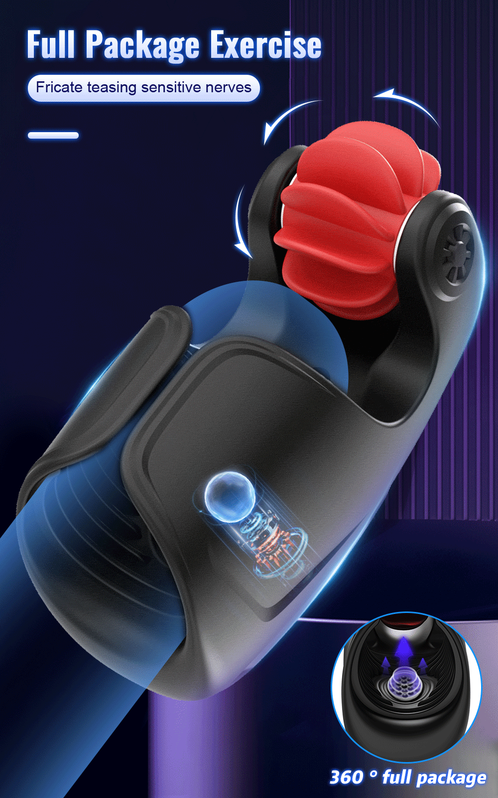 Penis Eichel Trainer Mnnlich Rotierenden Lecken Penis Vibrator fr Mnner  Vibrierende Klopfen Dauerhafte Verzgerung Ausdauer Training Sex Spielzeug  - AliExpress 66