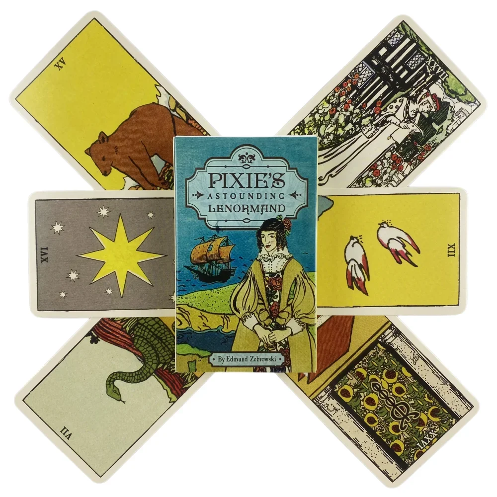 Pixie's Astounding Lenormand Cards A 36 English Fate Divination Deck Borad Games 3