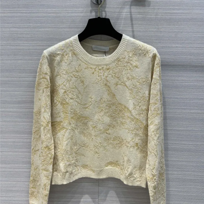 

2023 Cashmere knitted top! Pattern inspiration French elegance temperament