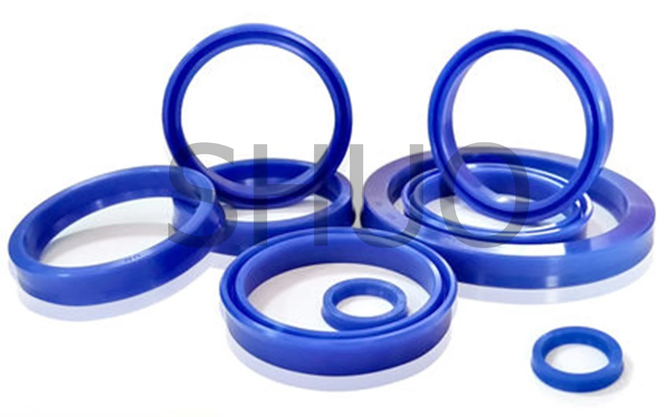 5 PCS UN / / Y Type Ring Polyurethane (PU) Hydraulic Oil Seal Cylinder