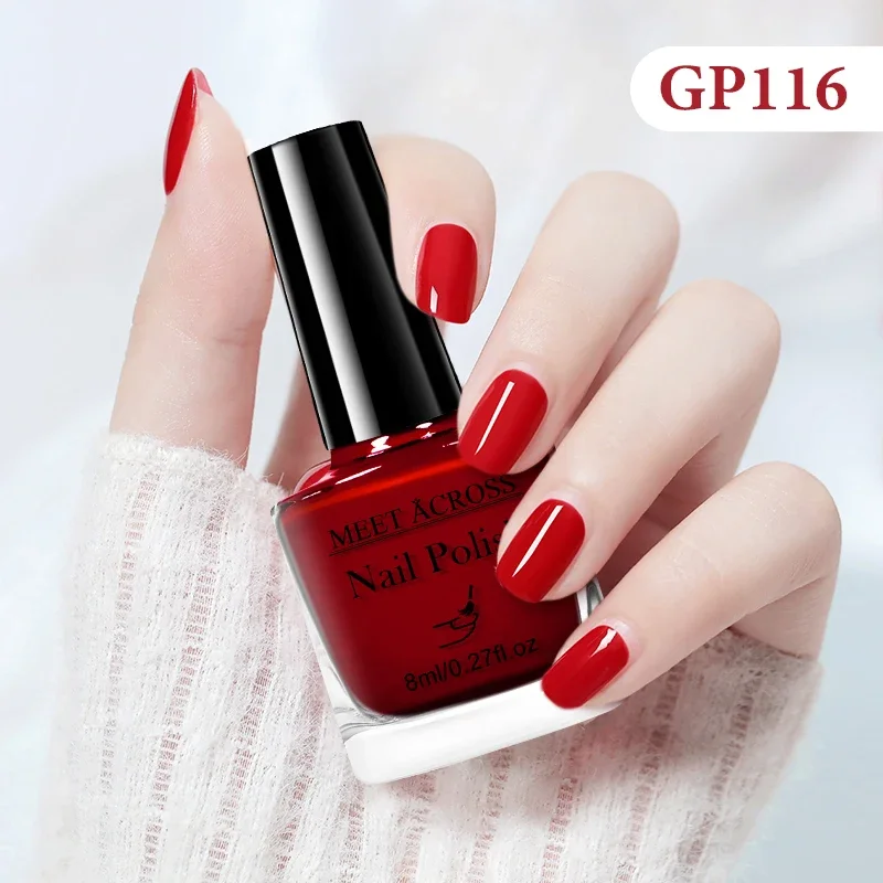 Vibrant Quick-Dry Water-Based Nail Polish Collection - 48 Long-Lasting Colors