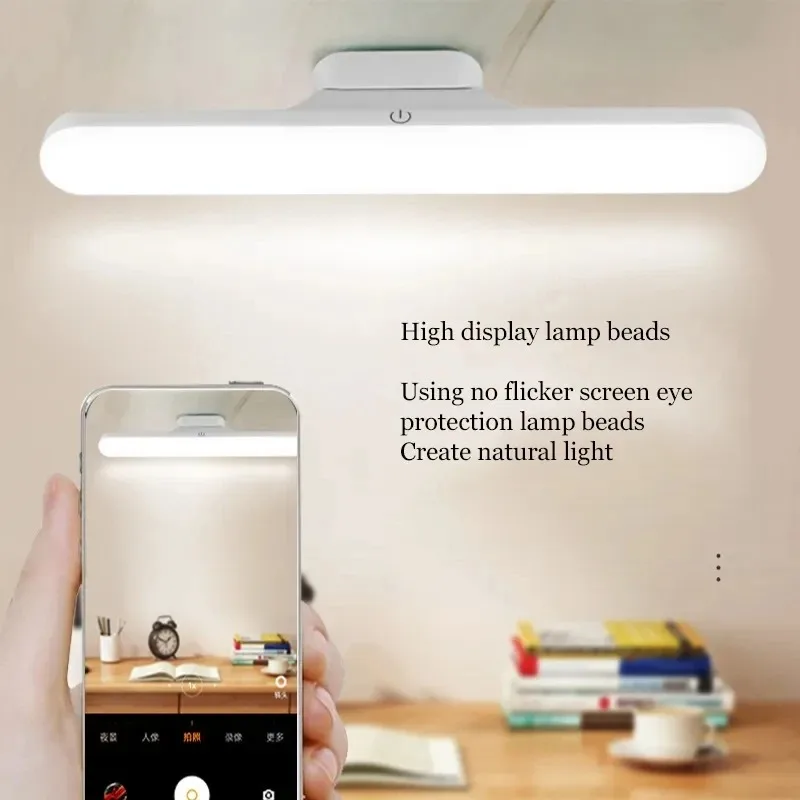 Mirror Lights LED Makeup Lamp Light USB Eye Protection Rechargeable Portable Hanging Magnetic Lamp Touch Switch Mirror Light Selfie