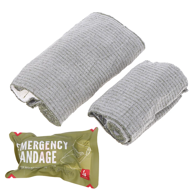 1PC Combat Abdominal Bandage 4/6 Inches Emergency Bandage Rescue Compression Wound Tactical Trauma Dressing wound bandage