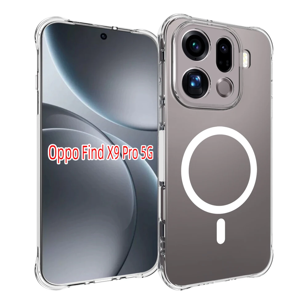 Magsafe-Compatible Shockproof Silicone Phone Case with Air Cushion Technology