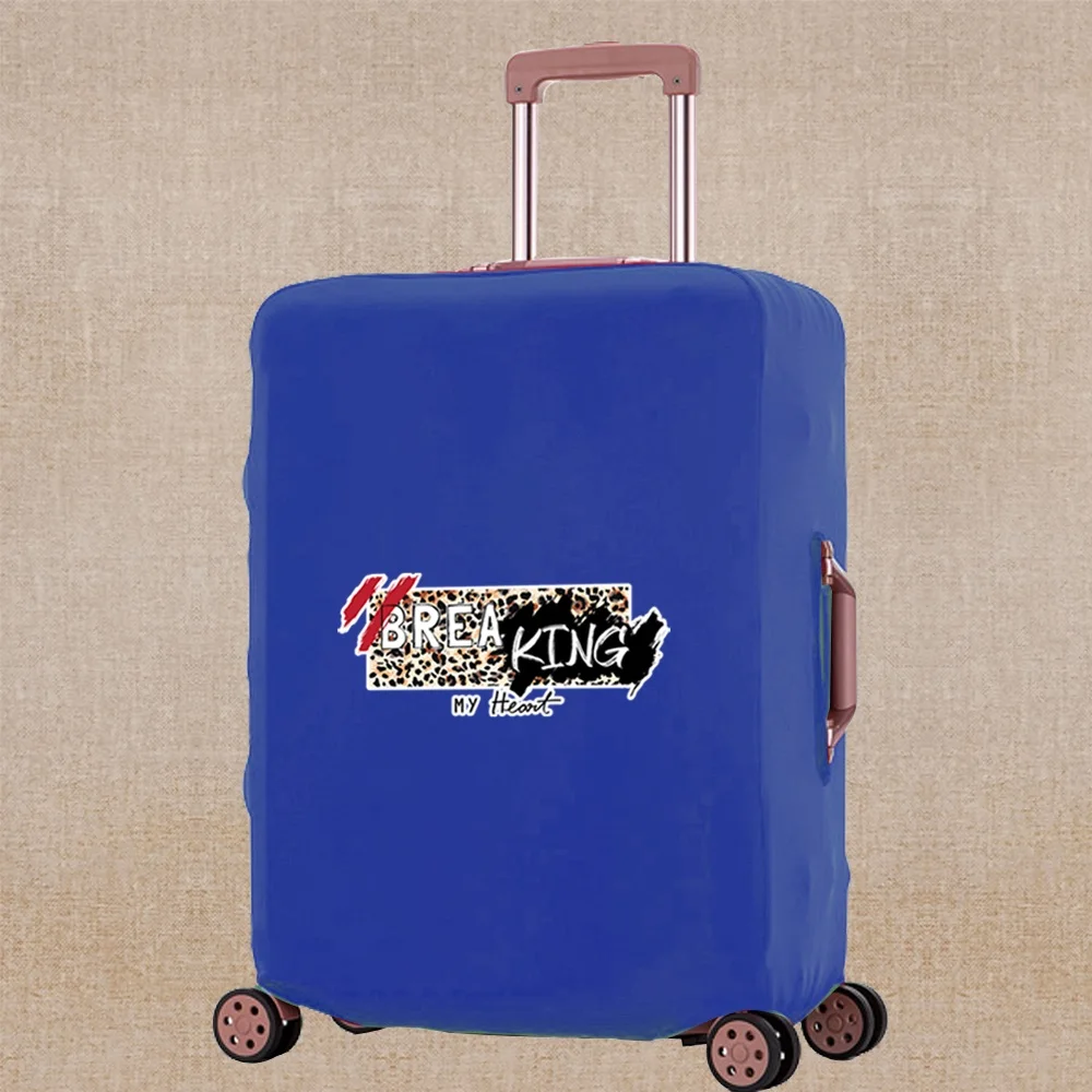 2023 Suitcase Travel Luggage Cover Leopard Print for 18-32 Inch Holiday Traveling Essentials Accessories Trolley Protective Case