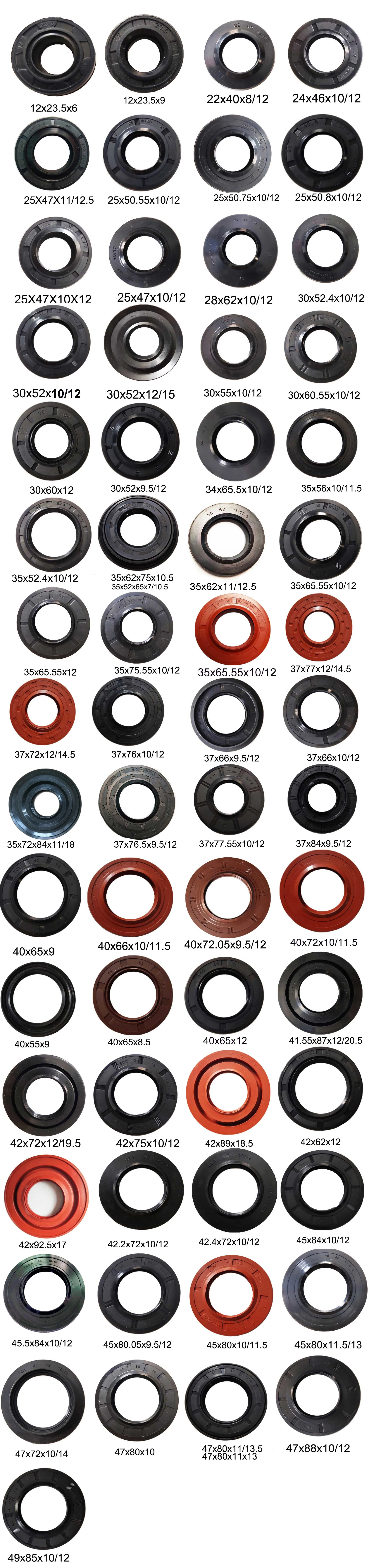 Description Picture 2 of item1PC Repair Kit Water Seal 37 66 10/12 Oil Seal for Roller Drum Washing Machine 37x66x10/12