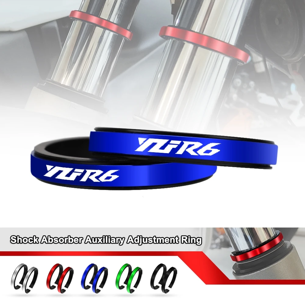 

Амортизатор для мотоцикла 30 мм-39 мм 40 мм-50 мм YZFR6, дополнительная регулировка, резиновое кольцо, аксессуары для YAMAHA YZFR6 YZF-R6 YZF R6