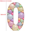 100cm number-0