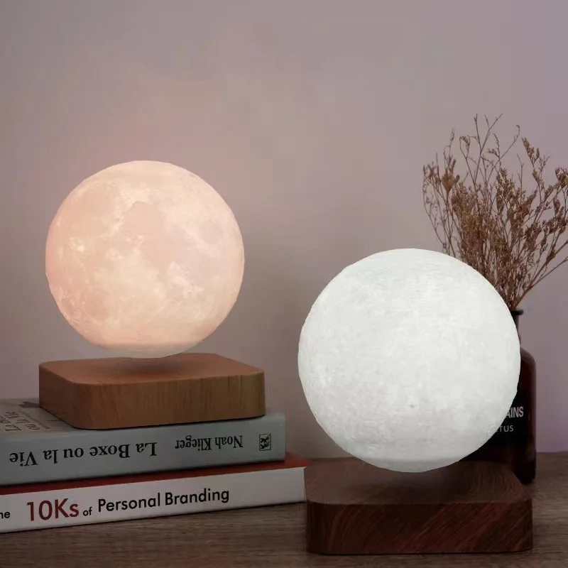 

Magnetic Levitation Lunar Lamp 3d Printing Integrated Lunar Levitation Star Sky Lamp Magnetic Levitation Small Night Lamp