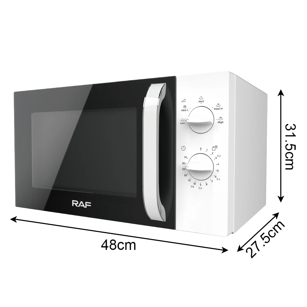 RAF Classic Product Launch Compact Micro Wave Kitchen Electric 23L Large Digital Microwave Oven With Sound On/Off For Home Use 5