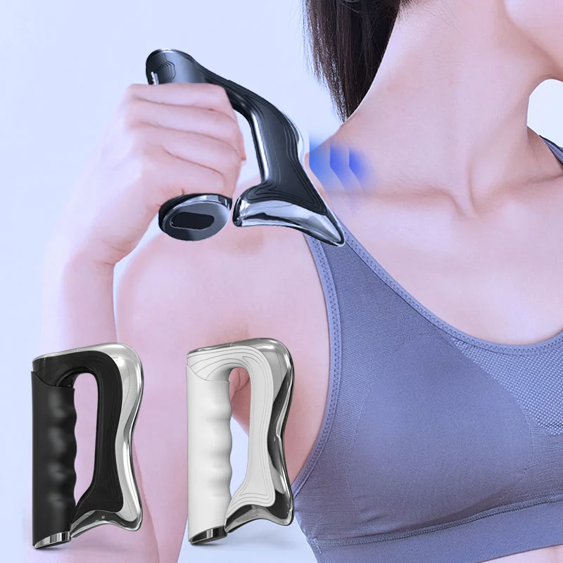 New Arrival Body Vibration Massage Device NMES Micro-Current Muscle Fascia Massage Knife Fascia Gun