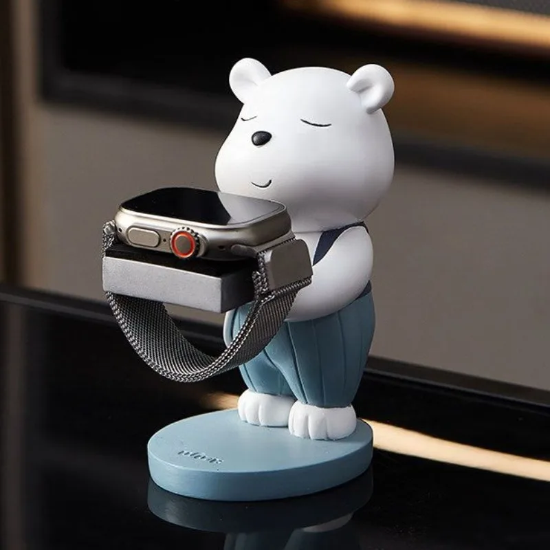 Supporti Per Orologi Creativi Supporto In Resina Personalizzato Per Smart Iwatch Apple Watch Charger Base Accessori Cute Stand Display