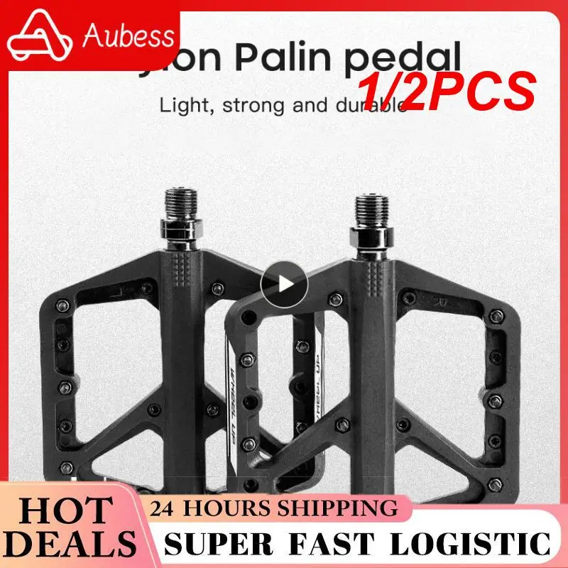 

1/2 шт., нейлоновые педали для велосипеда, 3 подшипника