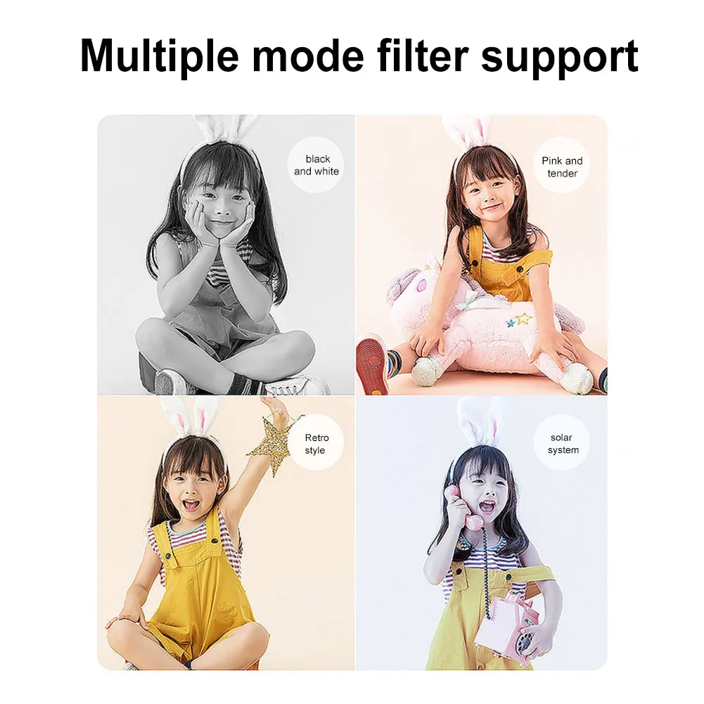 어린이용 휴대용 디지털 비디오 카메라, 1080P HD, 96MP 어린이 카메라, 2.0 인치 IPS 스크린, 실리콘 케이스 포함, 여아 생일 선물