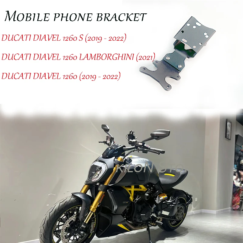 Accessori Moto Staffa Di Navigazione Gps Per Telefono Cellulare Per Ducati Diavel 1260 Lamborghini 2021
