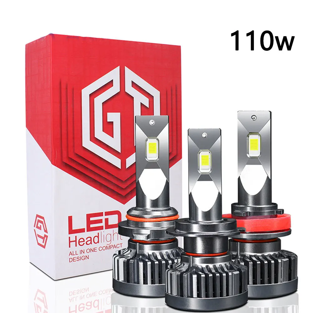 G10 H7 H4 Hb3 9005 H1 H11 4300K Lampade Per Auto A Led Hb4 9006 Fari Fendinebbia Fari A Led Per Lampadina Automatica Per Fari 12V 110W