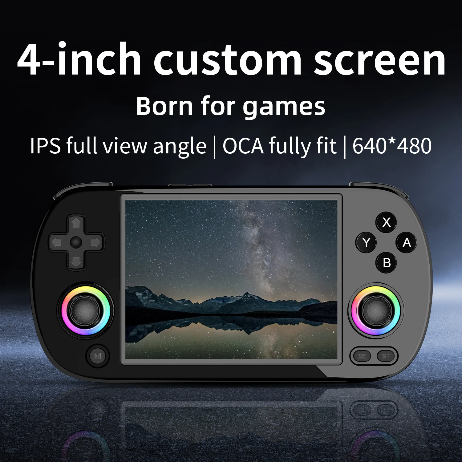Anbernic RG40XX H Console de jeu vidéo 4,0 pouces lecteur de jeu — vue 2