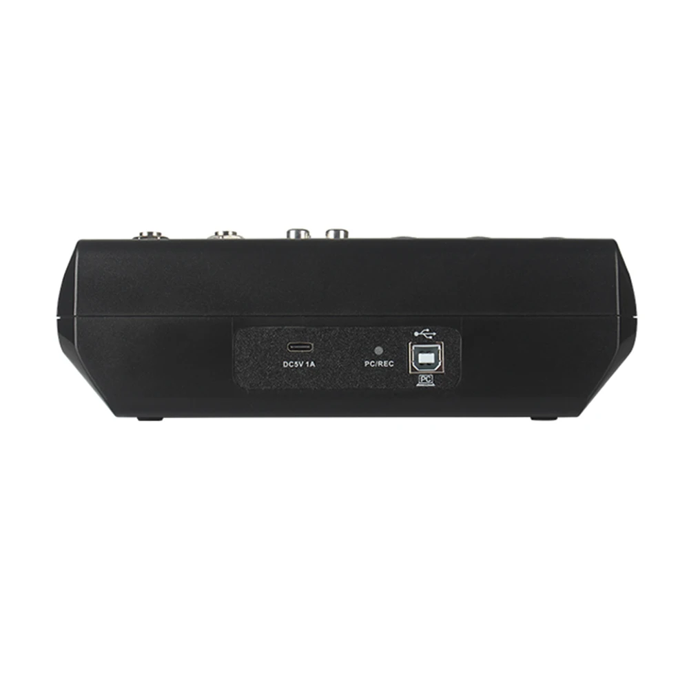 HD Audio 4 5 Channel Sound Mixer Professional Portable Console Computer Input 48v Power Live Broadcast A4 A5 audio mixer